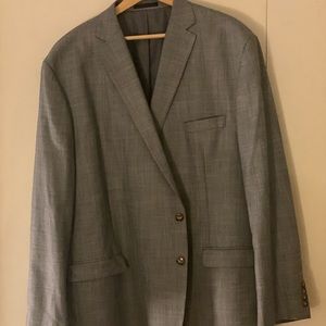 Mens Grey Chaps Sports Coat 56L